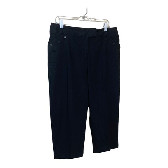 Lara Lane black capri casual pants size 12 - Picture 6 of 6